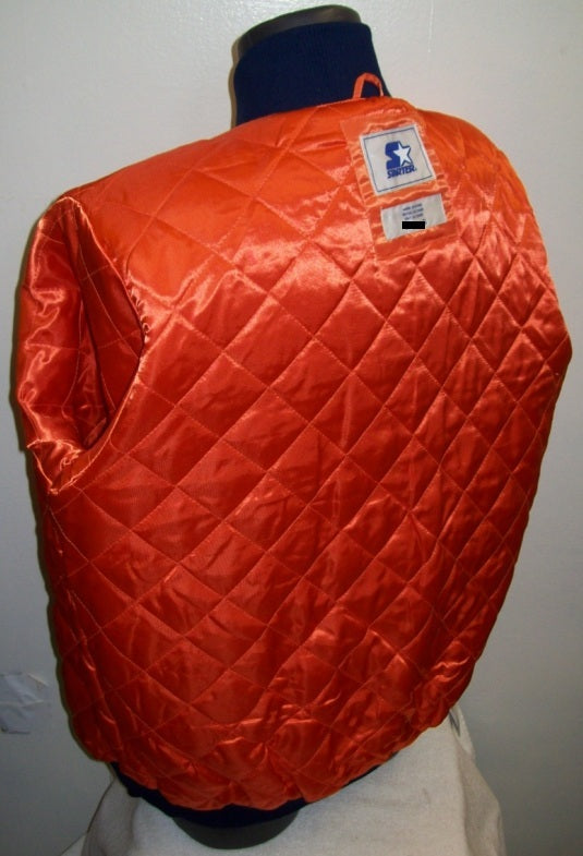 DENVER BRONCOS NFL STARTER Snap Down Jacket  ORANGE