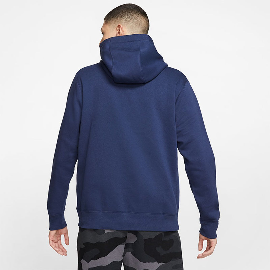 Nike Hoodie Men's Club Fleece Pullover Warm Sportswear Sweatshirt BV2654