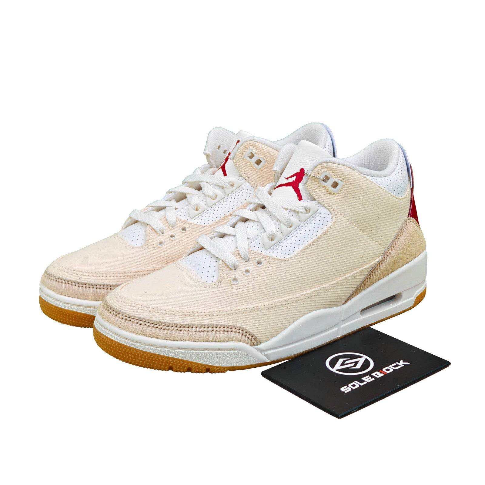 Levis x Jordan Air Jordan 3 Retro 'Ecru Denim' Beige Red IR0910-400