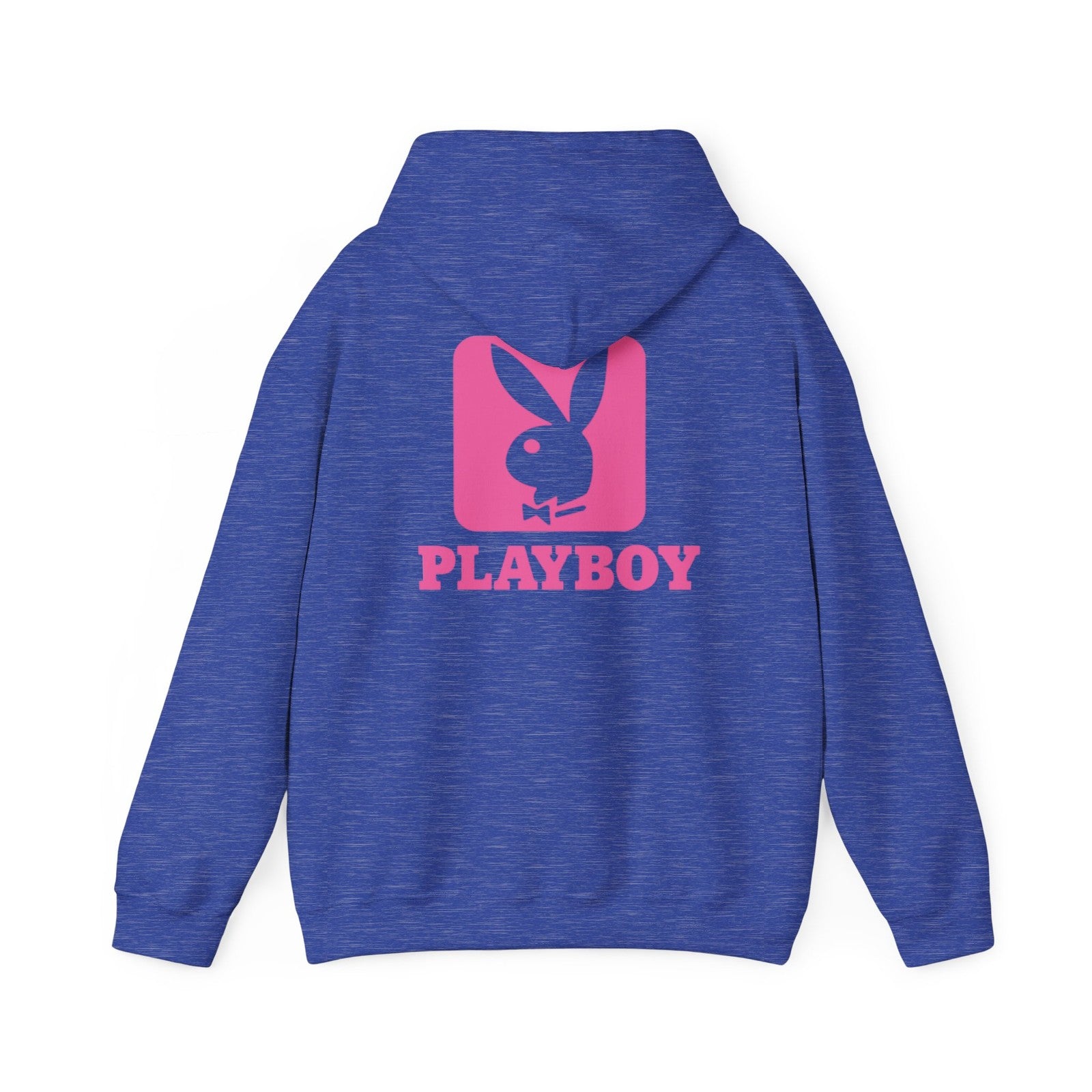 Playboy Bunny Logo Hoodie | Pink Graphic Sweatshirt