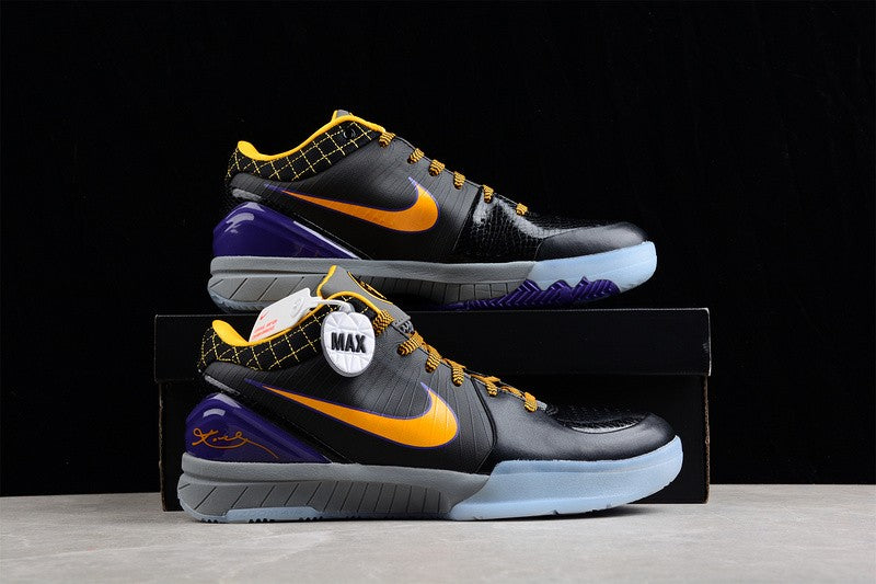 Zoom Kobe 4 Protro Black Yellow Del Sol AV6339-001
