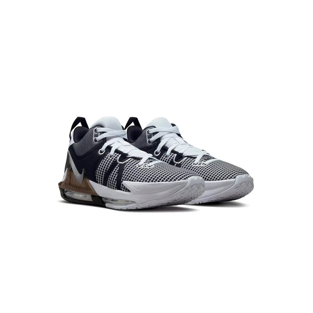 Nike Lebron Witness VII White Black Basketball Shoes DM1123-100 Mens Size