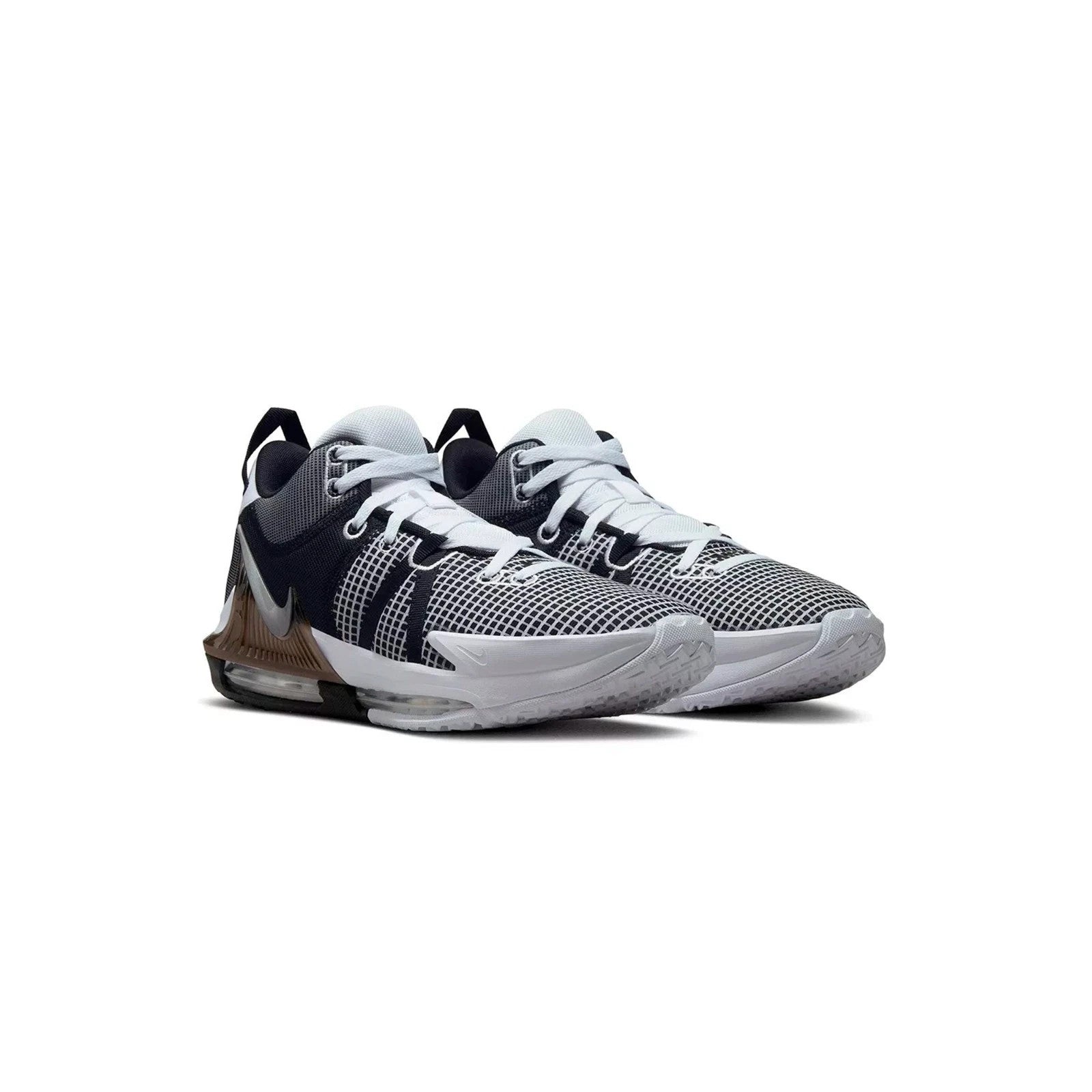 Nike Lebron Witness VII White Black Basketball Shoes DM1123-100 Mens Size