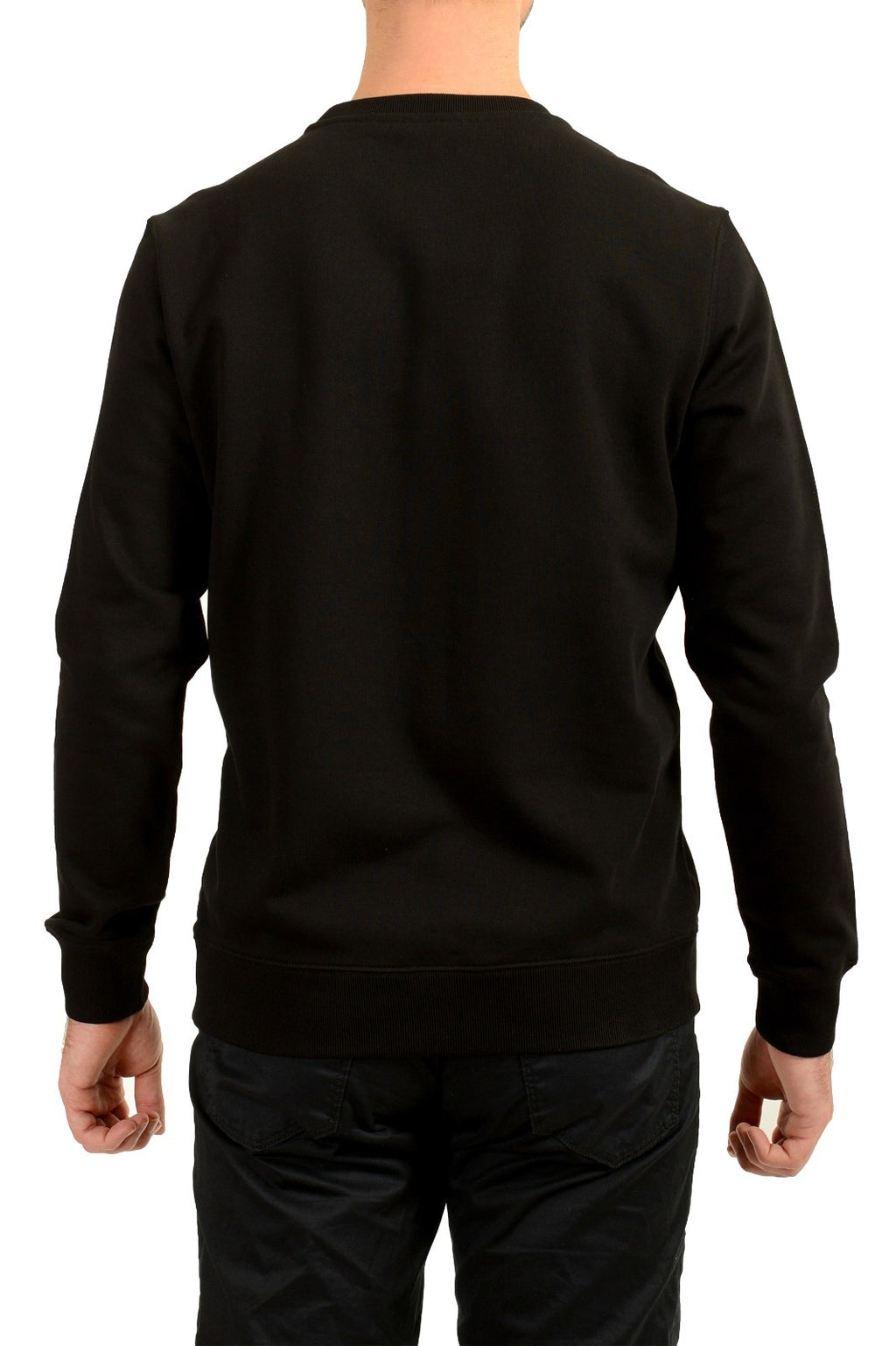 Versace Men's Medusa Head Logo Print Crewneck Sweater Sweatshirt US