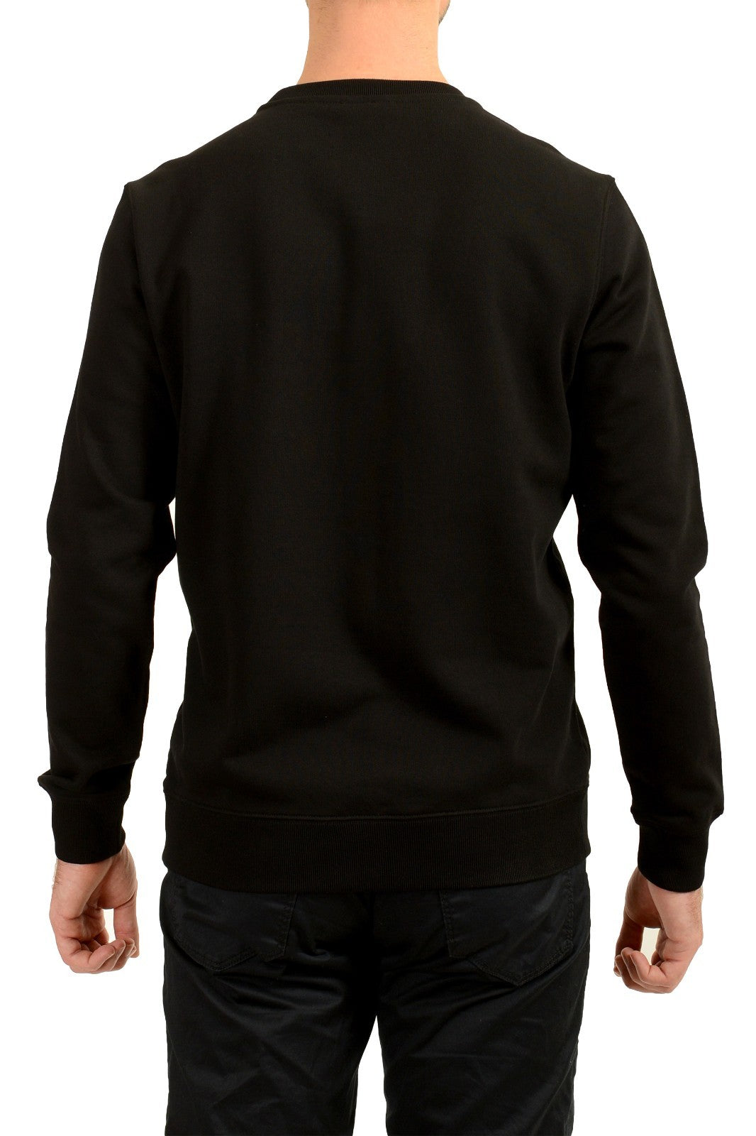 Versace Men's Medusa Head Logo Print Crewneck Sweater Sweatshirt US