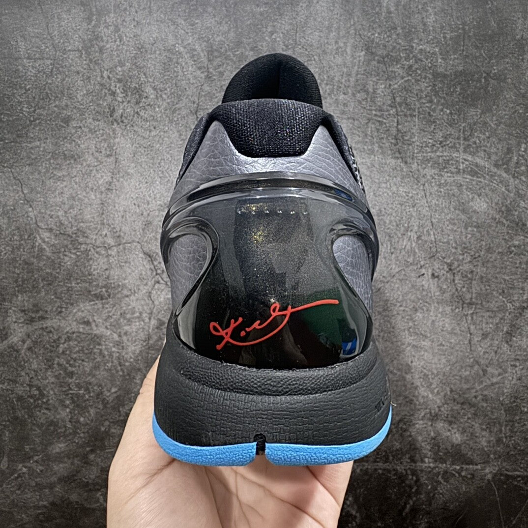 New  NK Zoom Kobe 6 Protro Dark Knight Men's Athletic Shoes