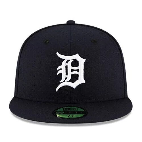 NEW Men's Detroit Tigers Navy Blue Collection On-Field Home 59FIFTY Fitted Hat
