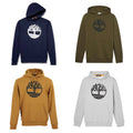 Timberland Mens Hoodie Kennebec River Tree Logo  Pullover Hooded Sweatshirt
