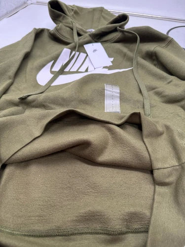 Nike Men Hoodie Sweatshirt Club Fleece Pullover Sweaters 3270