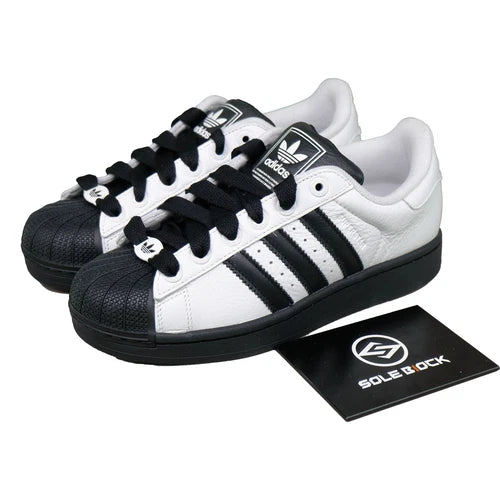 adidas Originals Superstar II 2 White Black Casual Shoes JI0124