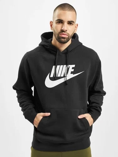Nike Men Hoodie Sweatshirt Club Fleece Pullover Sweaters 3270